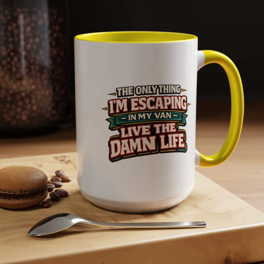 4958762054598895763_2048.jpeg Accent Coffee Mug (11, 15oz) — "The Only Thing I´m Escaping" Design F**K-Line