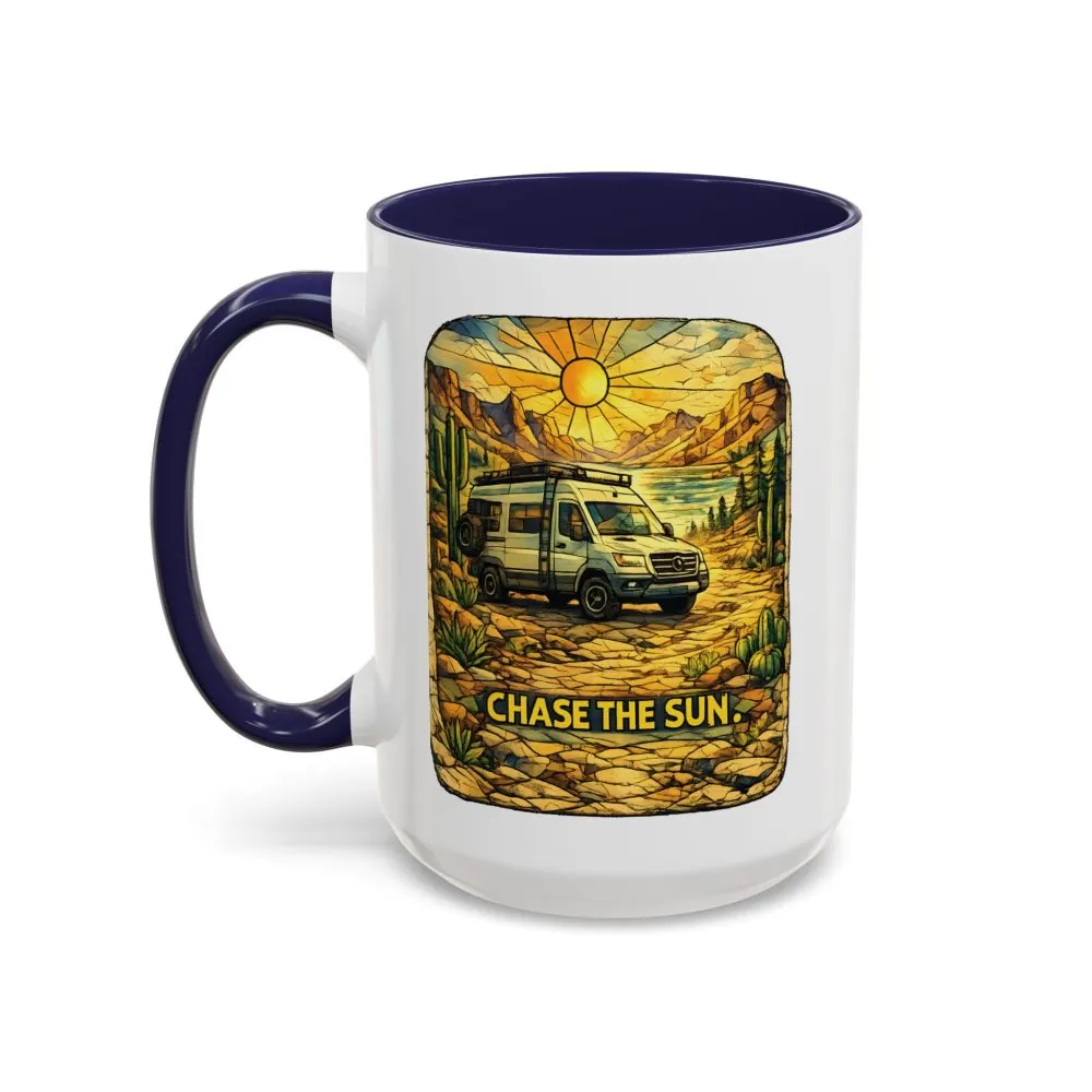 4961379413017403246_2048.jpeg Accent Coffee Mug (11, 15oz) — "Chase The Sun" Design Cubic-Line