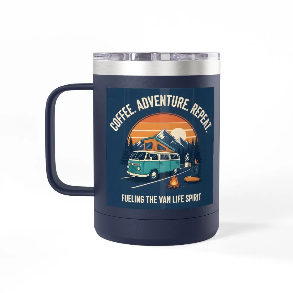 4969120186283694980_2048.jpeg Coffee Mug Tumbler, 15oz — “Coffee. Adventure. Repeat.”