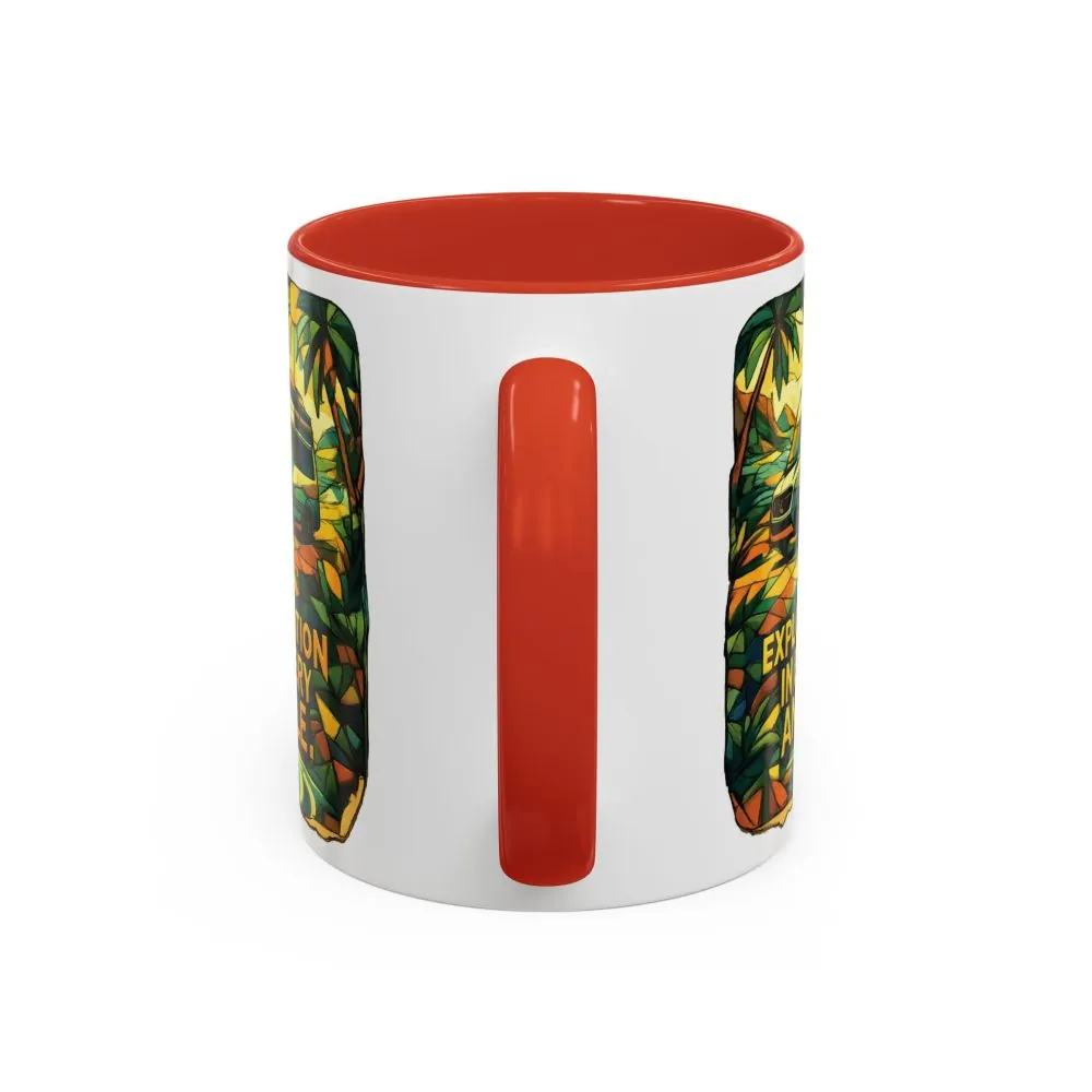 5001493972247903227_2048.jpeg Accent Coffee Mug (11, 15oz) — "Exploration In Every Angle" Design Cubic-Line