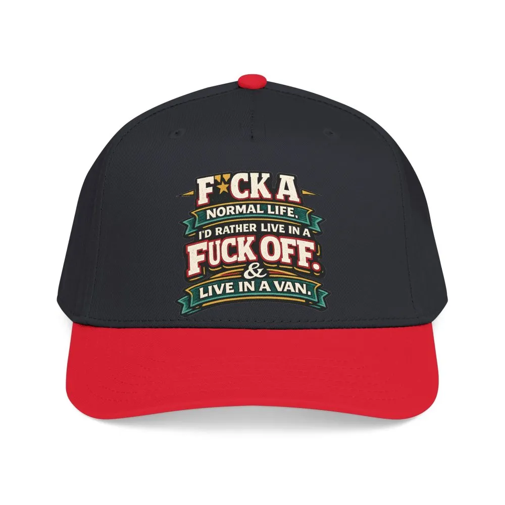 Baseball Cap - "Fuck A Normal Life" Design F**K-Line