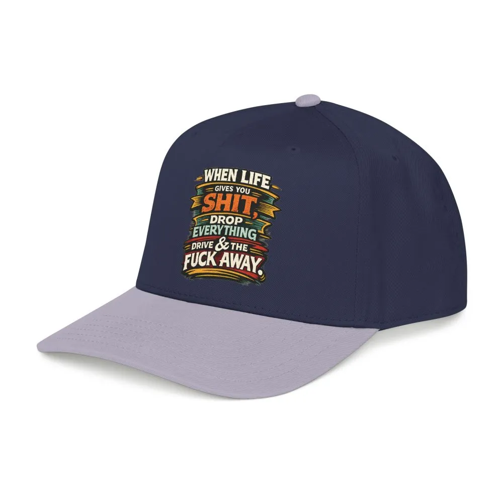 5066848823856775853_2048.jpeg Baseball Cap - "When Live Gives You Shit" Design F**K-Line