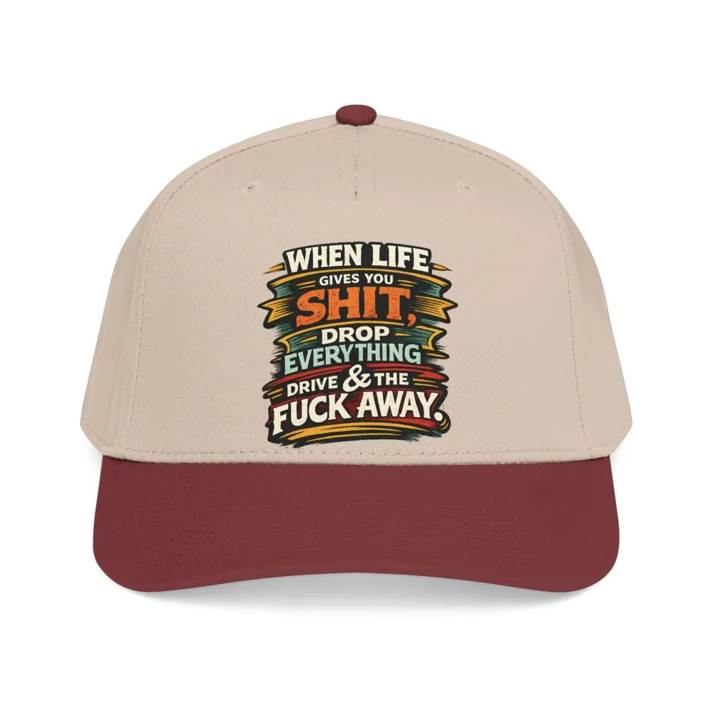5068393636628229402_2048.jpeg Baseball Cap - "When Live Gives You Shit" Design F**K-Line