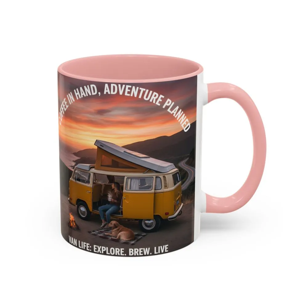 5089261166253740339_2048.jpeg Accent Coffee Mug (11, 15oz) - "Coffee in Hand, Adventure Planned"