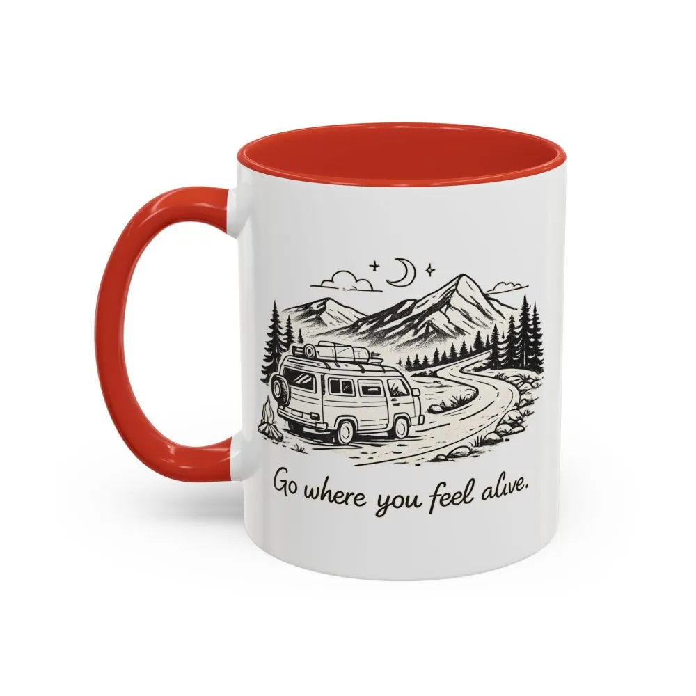 5097306140765467992_2048.jpeg Accent Coffee Mug (11, 15oz) — "Go Where You Feel Alive" Design Minimal-Line