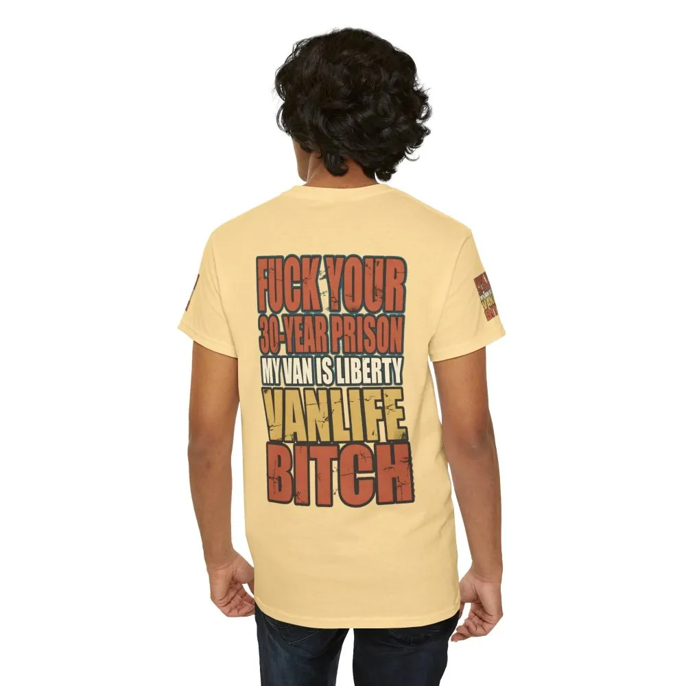 Unisex Heavy Cotton Tee — "Fuck Your 30 Year" Design F**K-Line
