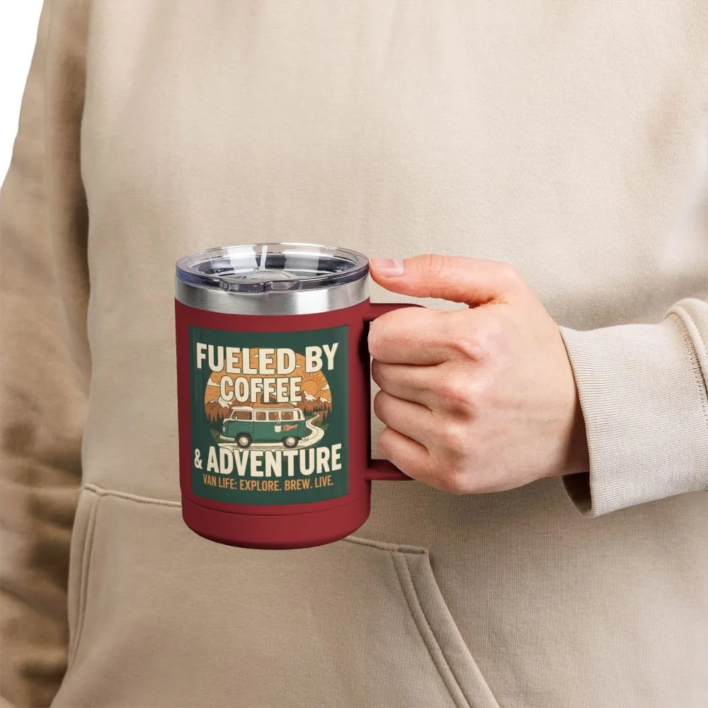 5115764796609100874_2048.jpeg Coffee Mug Tumbler, 15oz — "Fueled by Coffee & Adventure"