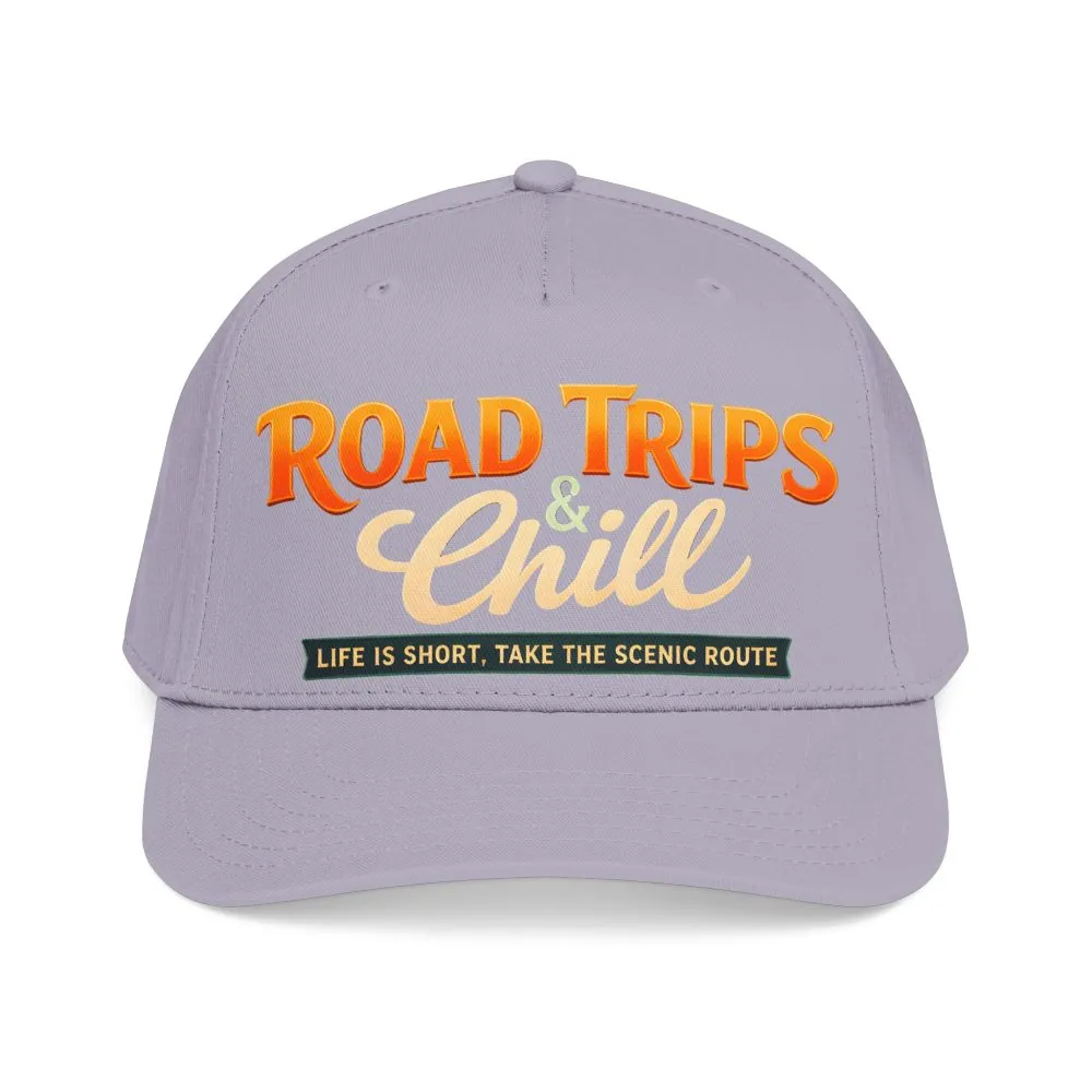 5141480401457797639_2048.jpeg Baseball Cap - "Road Trips And Chill" Design Scenic-Line