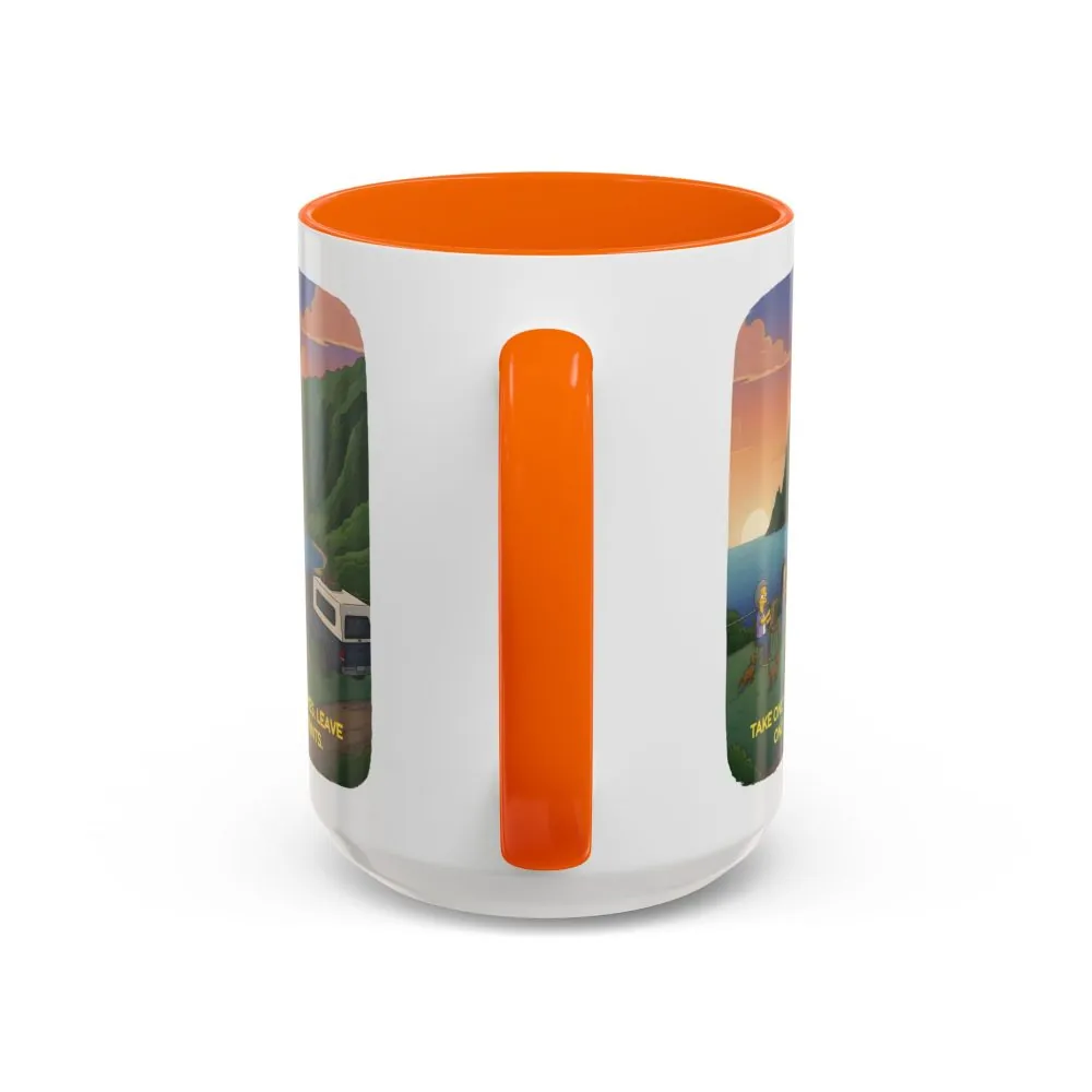 5146836644477639019_2048.jpeg Accent Coffee Mug (11, 15oz) — "Take Only Memories-Leave Only Footprints" Design Sitcom-Line