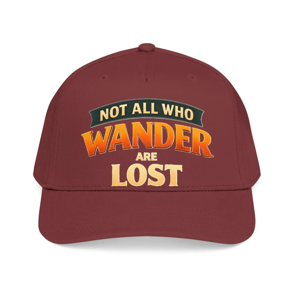 5173769539876554256_2048.jpeg Baseball Cap - "Not All Who Wander Are Lost" Design Scenic-Line