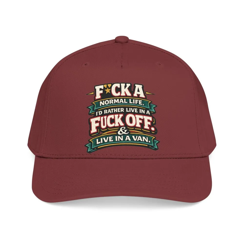 Baseball Cap - "Fuck A Normal Life" Design F**K-Line