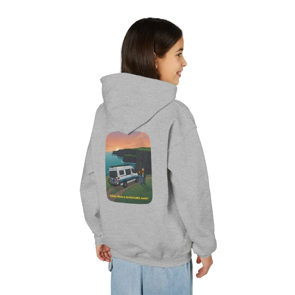 5222935143157366349_2048.jpeg Youth Hoodie(Gildan) – "Ocean Views-Adventures Awaits" (Design Sitcom-Line)