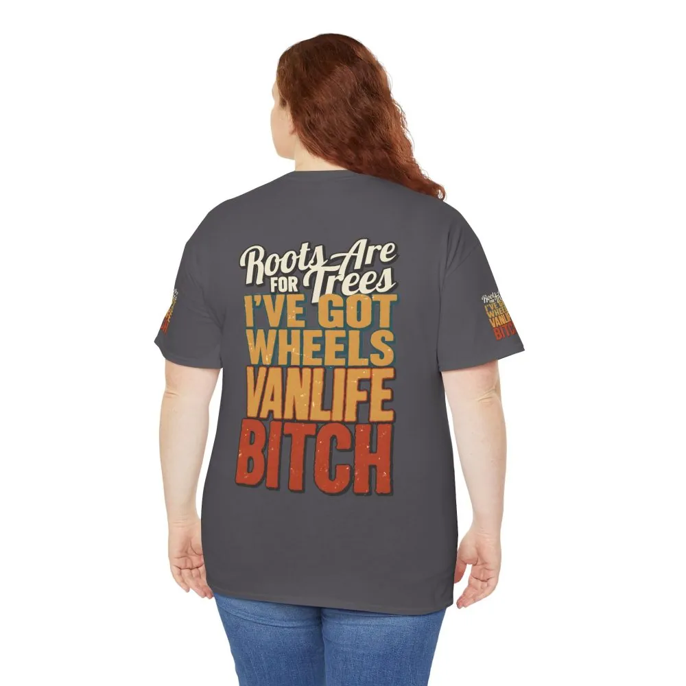 5265166163035384581_2048.jpeg Unisex Heavy Cotton Tee — "Roots Are For Trees" Design F**K-Line