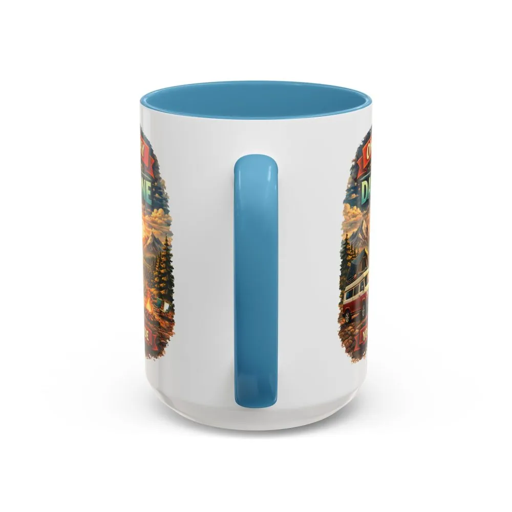 Accent Coffee Mug (11, 15oz) — "One Day Or Day One" Design Scenic-Line
