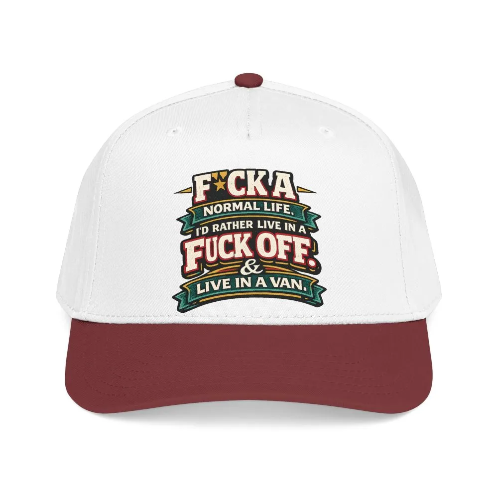 Baseball Cap - "Fuck A Normal Life" Design F**K-Line