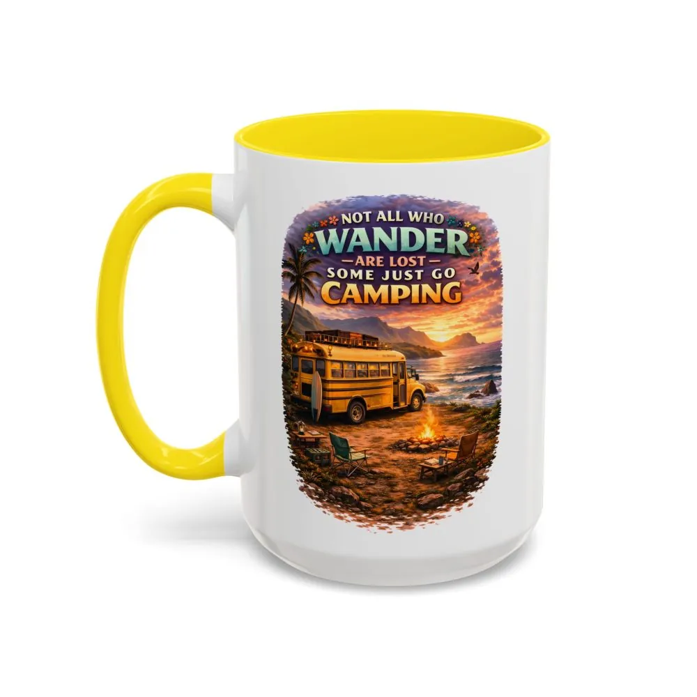 5311923856542449650_2048.jpeg Accent Coffee Mug (11, 15oz) — "Not All Who Wander Are Lost" Design Scenic-Line