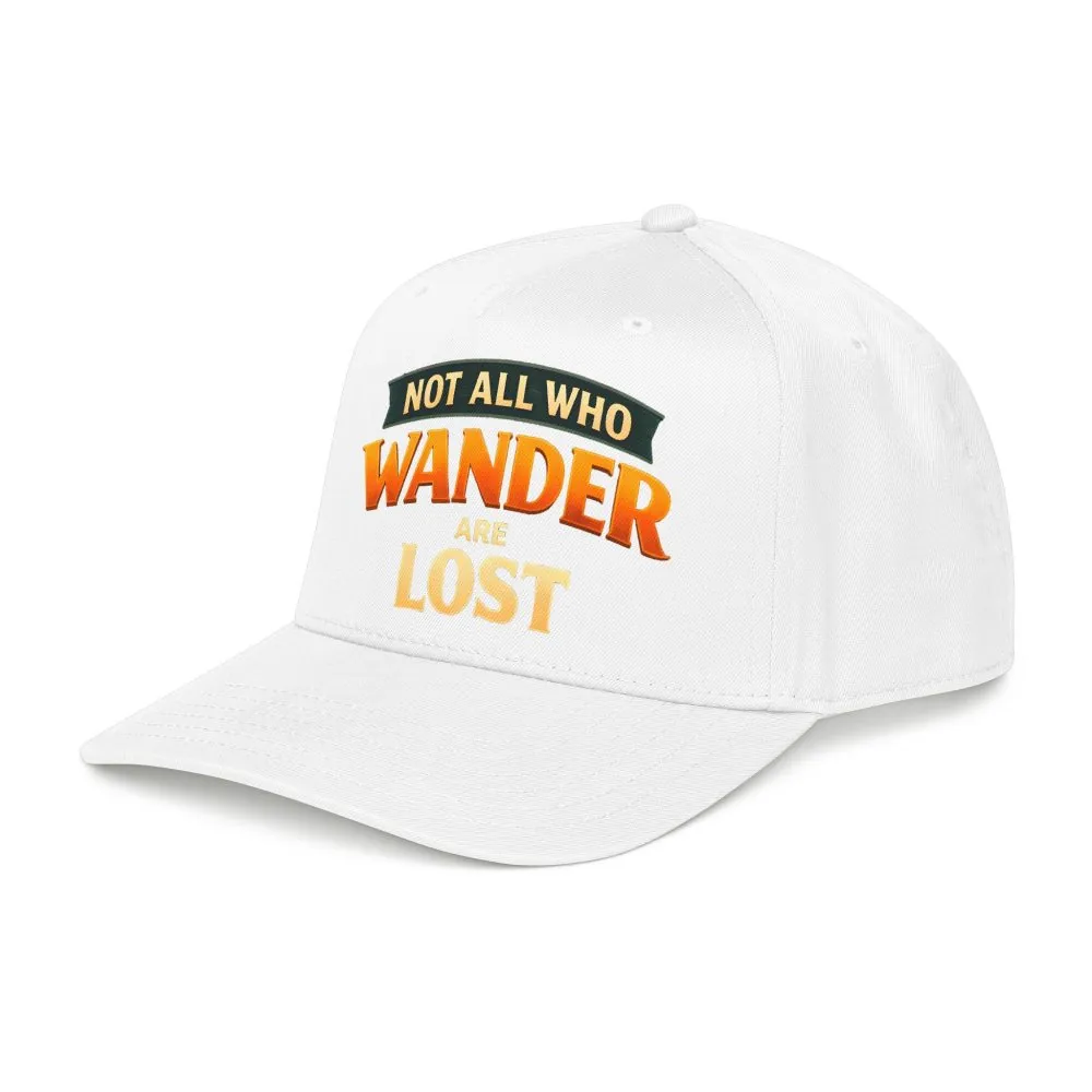 5318405862852670573_2048.jpeg Baseball Cap - "Not All Who Wander Are Lost" Design Scenic-Line