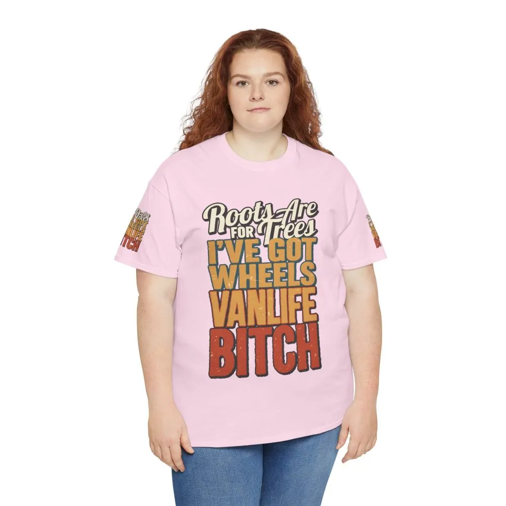 5333240690888589813_2048.jpeg Unisex Heavy Cotton Tee — "Roots Are For Trees" Design F**K-Line