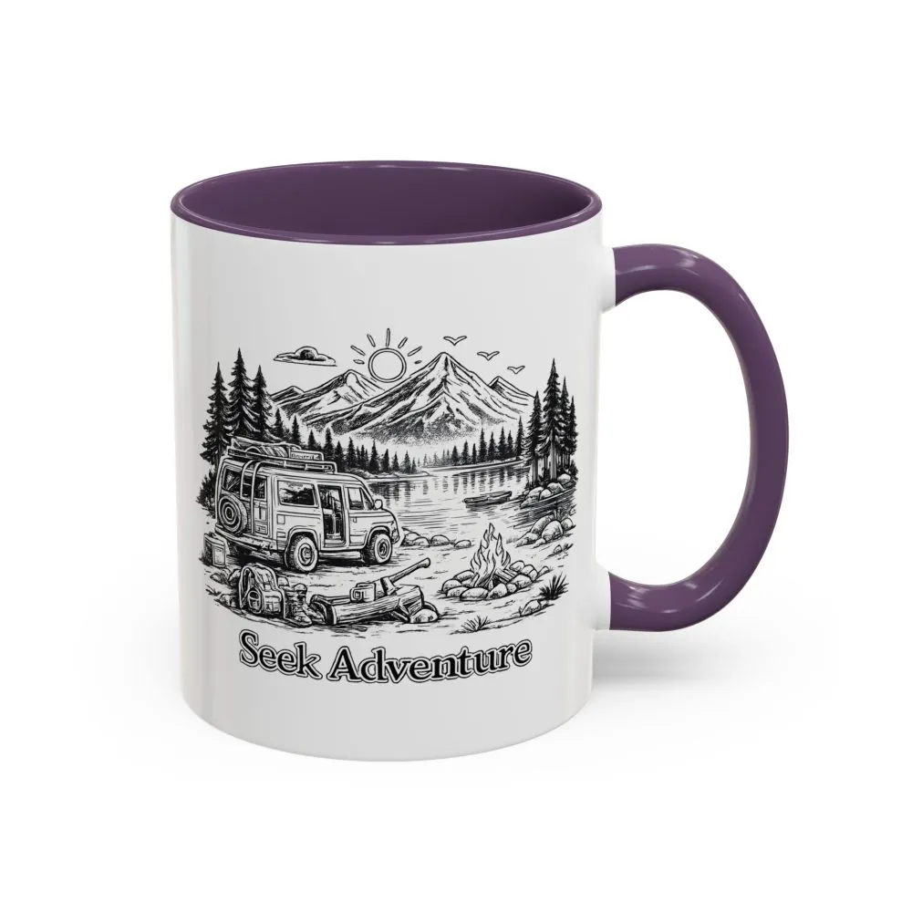5334928664333062756_2048.jpeg Accent Coffee Mug (11, 15oz) — "Seek Adventure" Design Minimal-Line