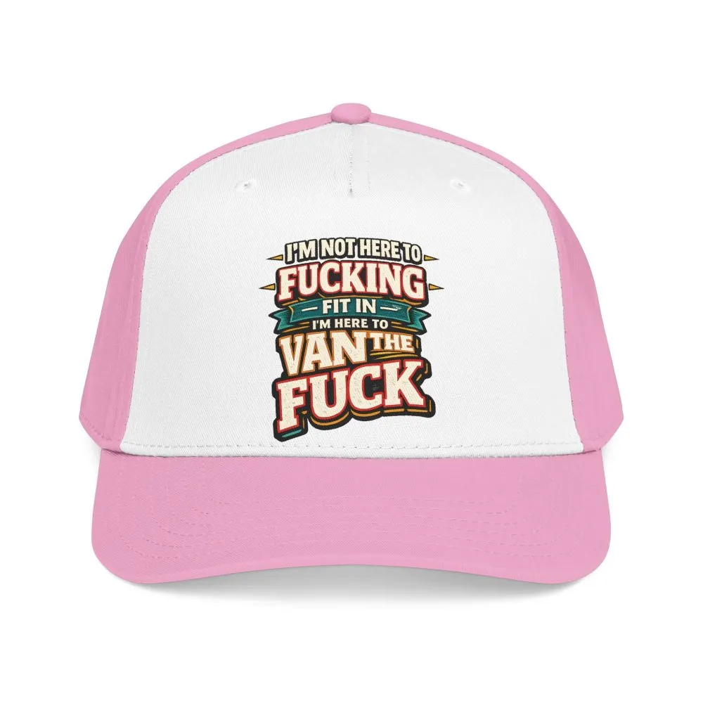 5336092810316173994_2048.jpeg Baseball Cap - "I´m Not Here To Fucking Fit In" Design F**K-Line