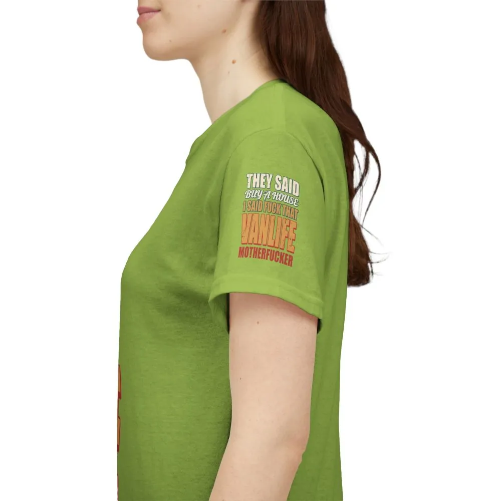 5361133672648433956_2048.jpeg Unisex Heavy Cotton Tee — "They Said Buy A House" Design F**K-Line