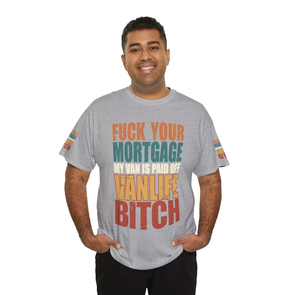 5374414645193726140_2048.jpeg Unisex Heavy Cotton Tee — "Fuck Your Mortgage" Design F**K-Line