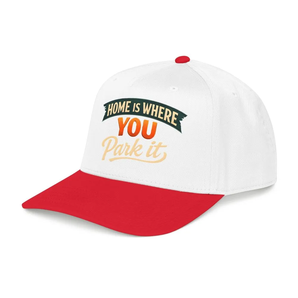 5469194325732076765_2048.jpeg Baseball Cap - "Home Is where You Park It" Design Scenic-Line