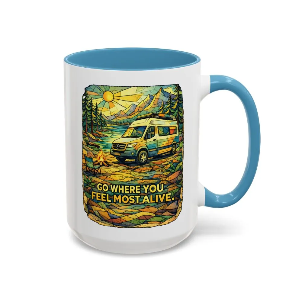 552541678942366906_2048.jpeg Accent Coffee Mug (11, 15oz) — "Go Where You Feel Most Alive" Design Cubic-Line