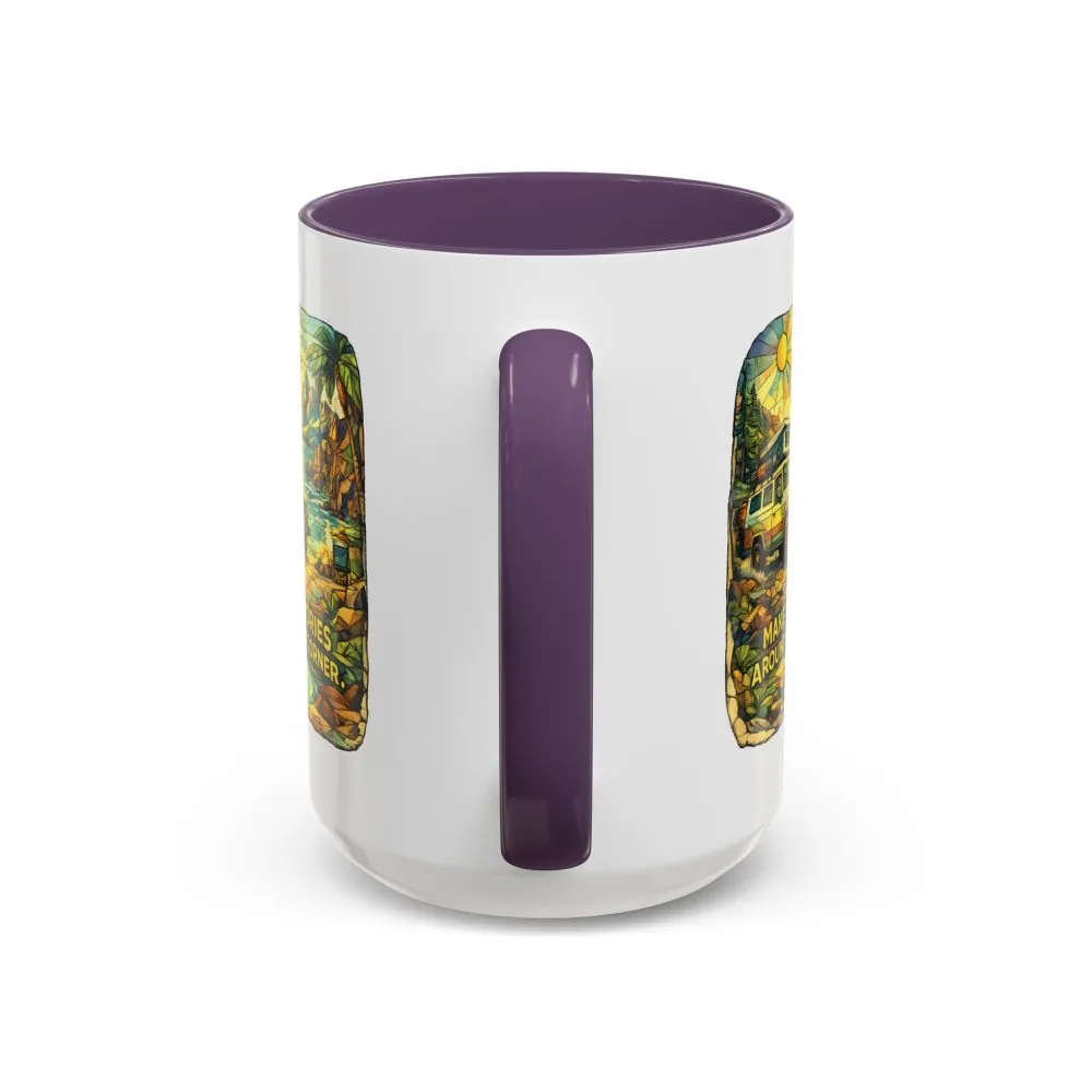 5555899649998900182_2048.jpeg Accent Coffee Mug (11, 15oz) — "Make Memories Around Every Corner" Design Cubic-Line