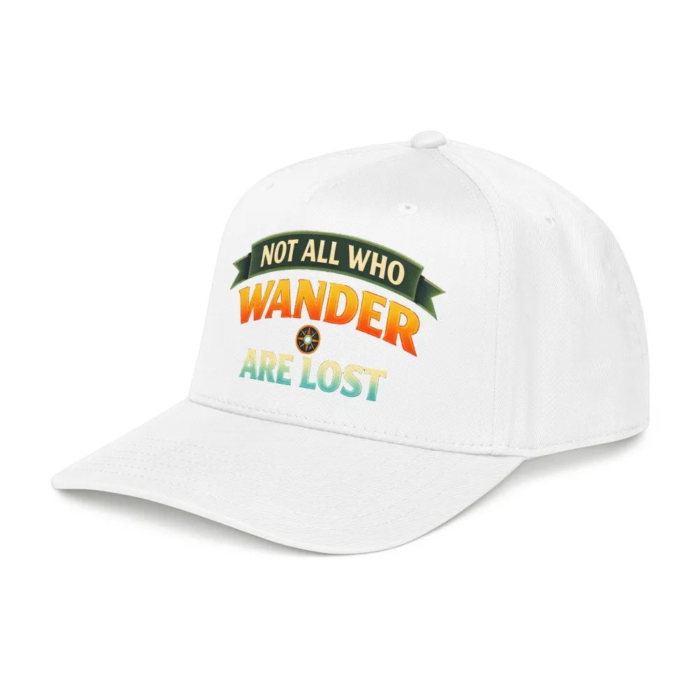 5566708193329978303_2048.jpeg Baseball Cap - "Not All Who Wander Are Lost" Design Scenic-Line