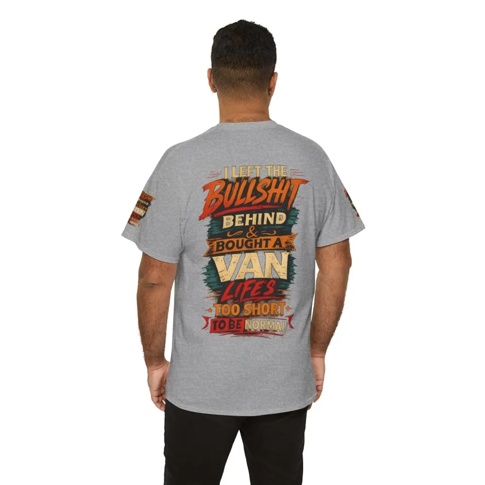 557343565225555484_2048.jpeg Unisex Heavy Cotton Tee — "I Left The Bullshit" Design F**K-Line