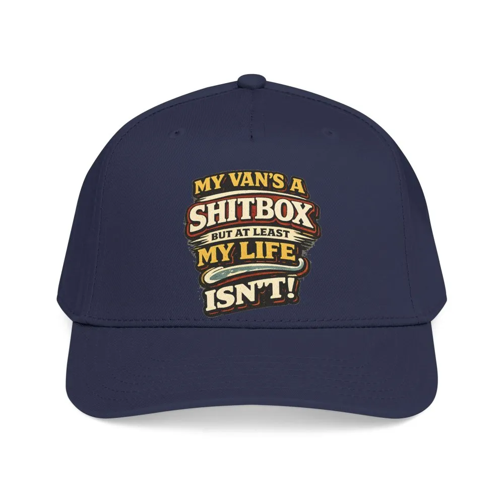 5582346168674469168_2048.jpeg Baseball Cap - "My Van`s A Shitbox" Design F**K-Line