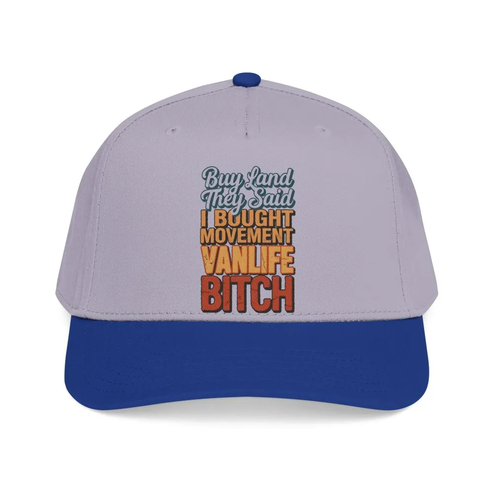 Baseball Cap - "Buy Land They Said" Design F**K-Line