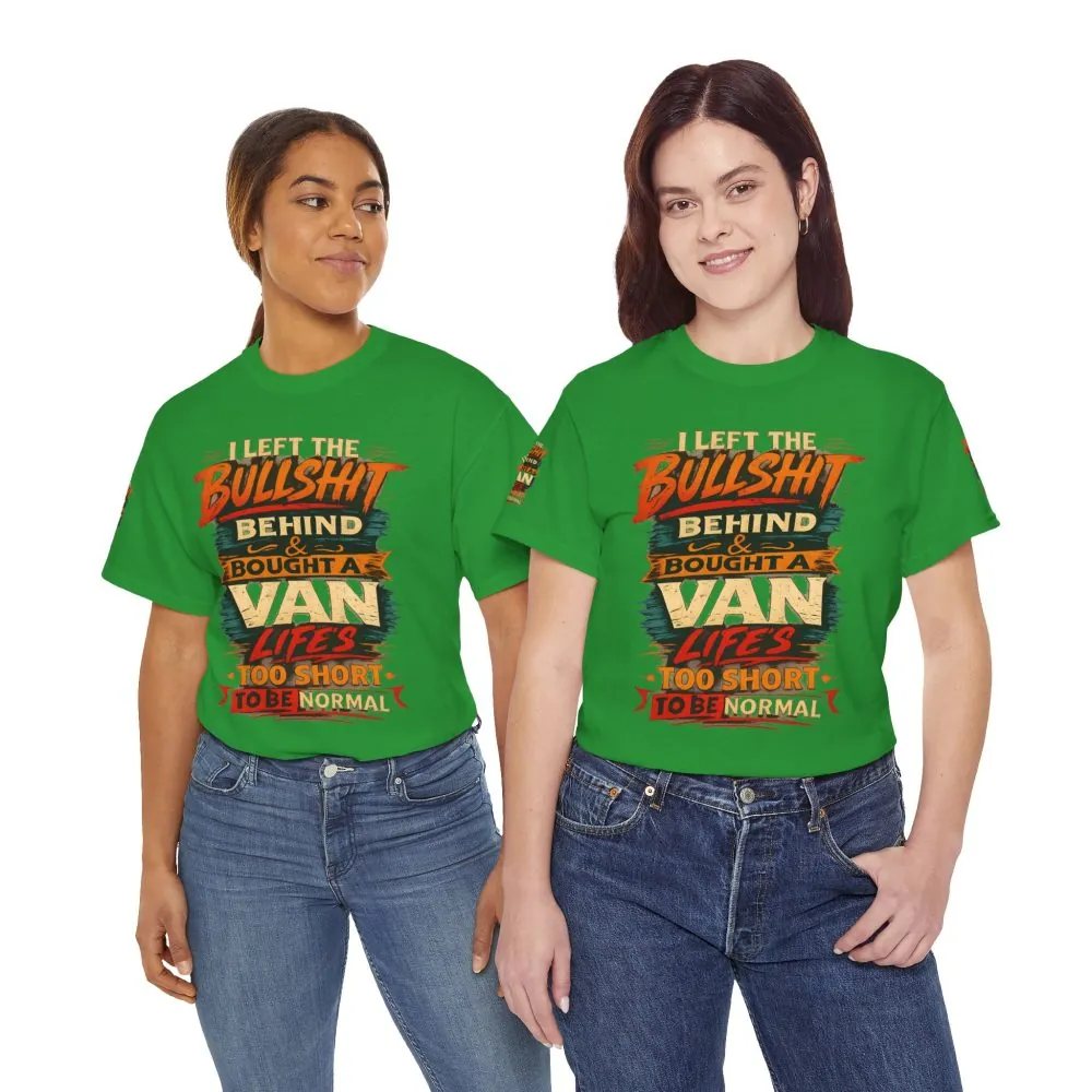 5592998956192149477_2048.jpeg Unisex Heavy Cotton Tee — "I Left The Bullshit" Design F**K-Line
