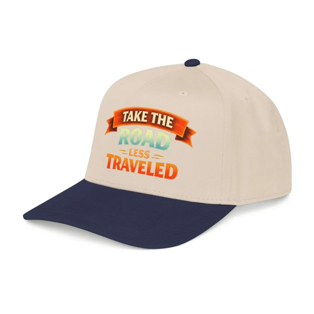 5603193629767220953_2048.jpeg Baseball Cap - "Take The Road Less Traveled" Design Scenic-Line