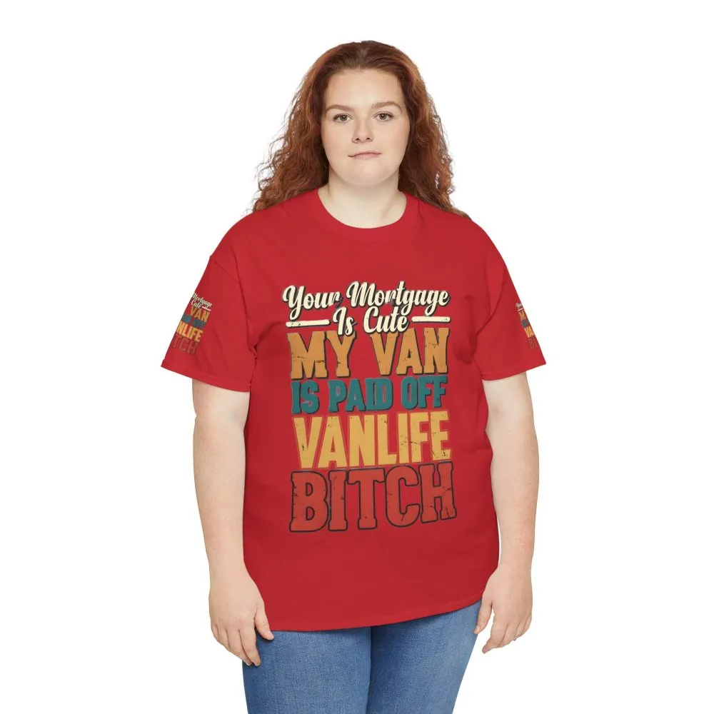 5613277183842051082_2048.jpeg Unisex Heavy Cotton Tee — "Your Mortgage Is Cute" Design F**K-Line