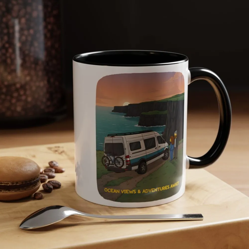 5623019191640514940_2048.jpeg Accent Coffee Mug (11, 15oz) — "Ocean Views-Adventures Awaits" Design Sitcom-Line