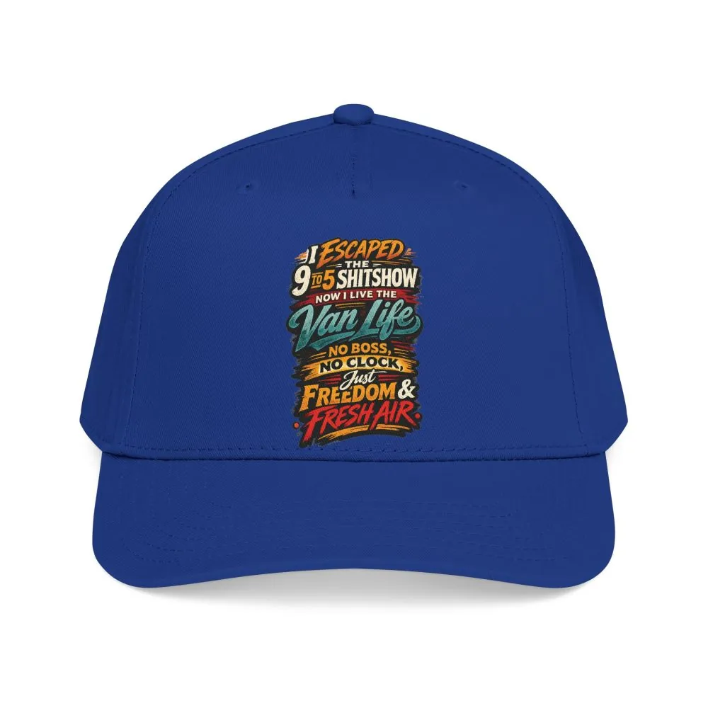 5636437864734144873_2048.jpeg Baseball Cap - "I Escaped The 9 To 5" Design F**K-Line
