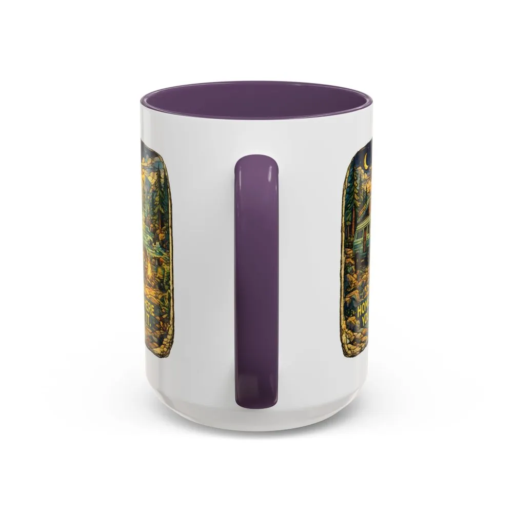 56618255890604861_2048.jpeg Accent Coffee Mug (11, 15oz) — "Home Is Where You Park It" Design Cubic-Line