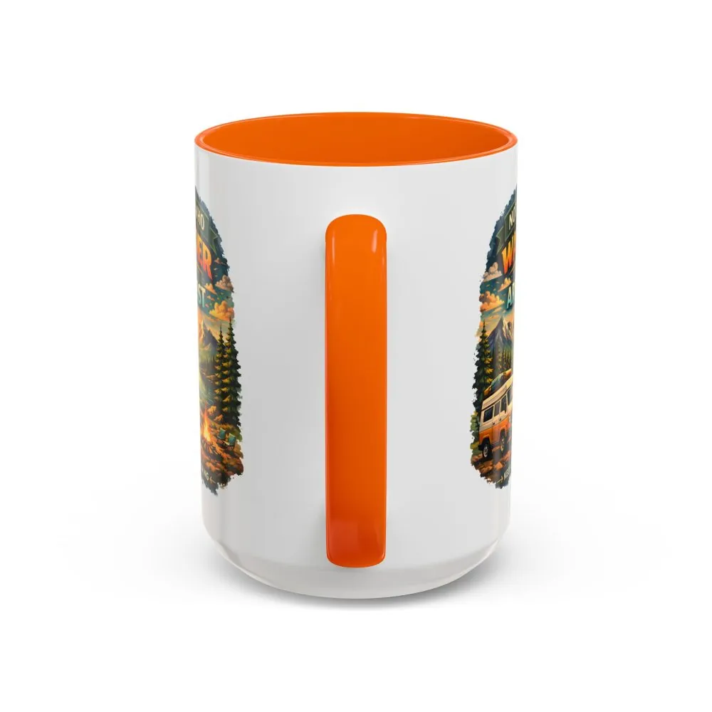 5708881174421641573_2048.jpeg Accent Coffee Mug (11, 15oz) — "Not All Who Wander Are Lost" Design Scenic-Line