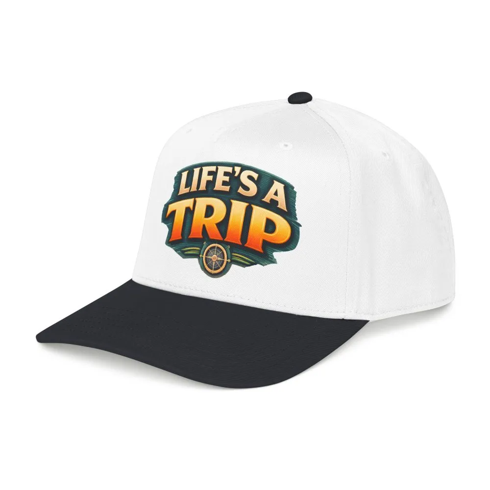 5732095961872923909_2048.jpeg Baseball Cap - "Lifes A Trip" Design Scenic-Line