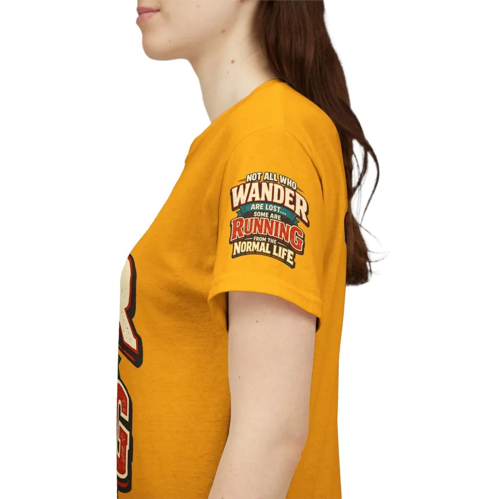 579873209422574113_2048.jpeg Unisex Heavy Cotton Tee — "Not All Who Wander Are Lost" Design F**K-Line
