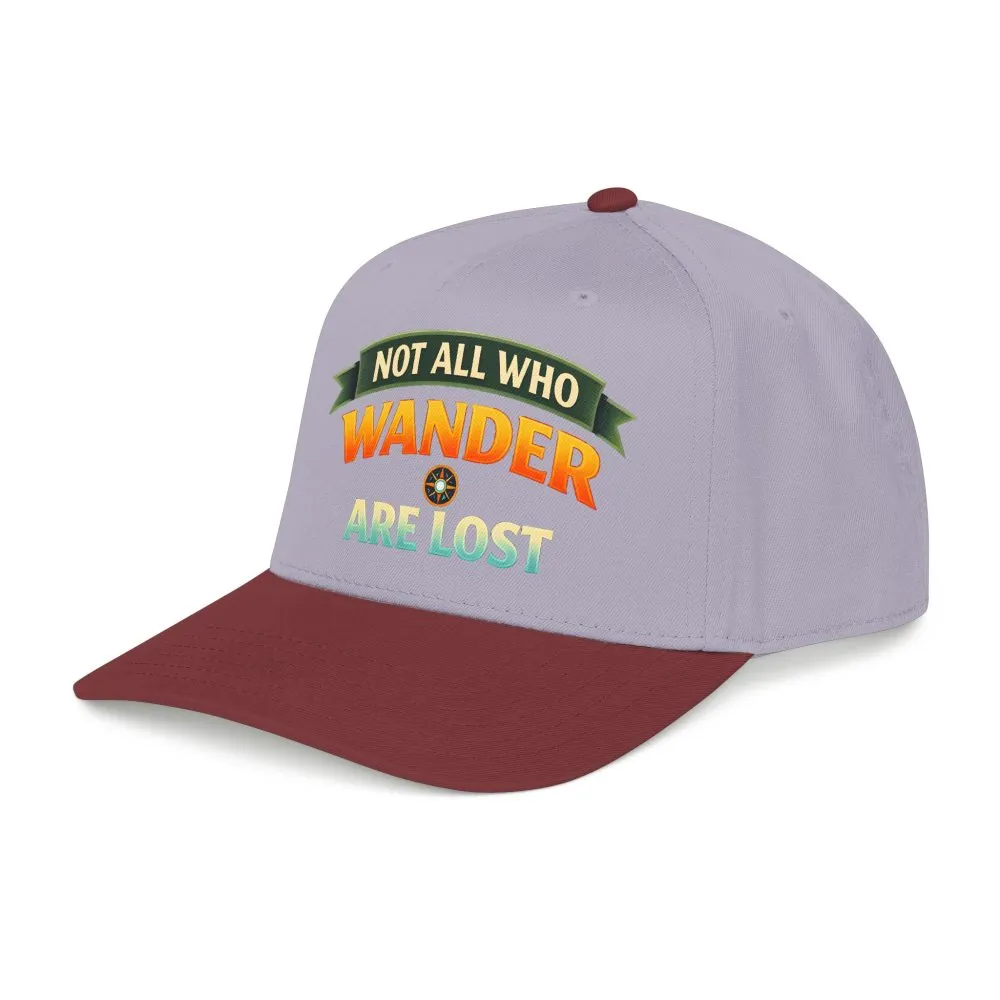 5830182607065631854_2048.jpeg Baseball Cap - "Not All Who Wander Are Lost" Design Scenic-Line