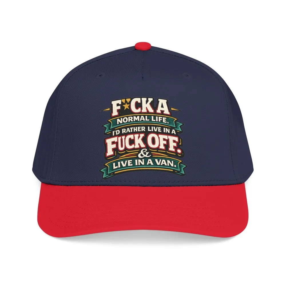 Baseball Cap - "Fuck A Normal Life" Design F**K-Line