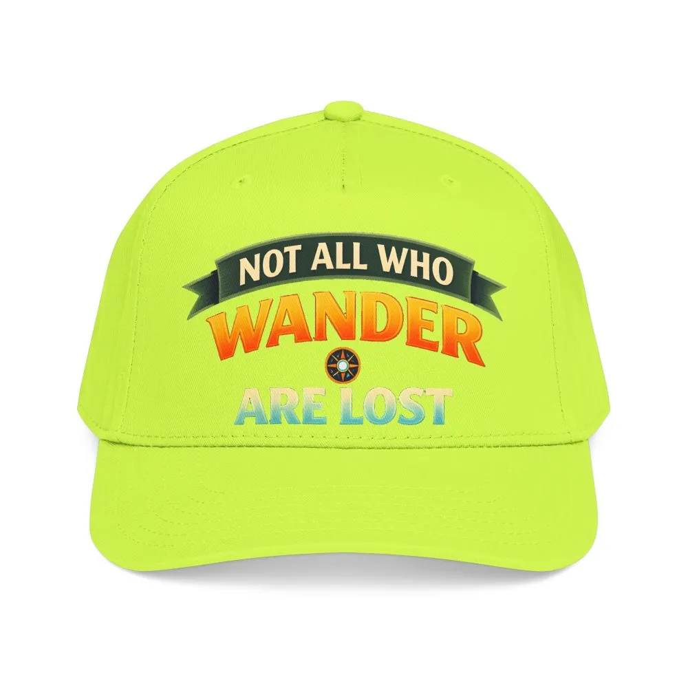 5902088618513730149_2048.jpeg Baseball Cap - "Not All Who Wander Are Lost" Design Scenic-Line