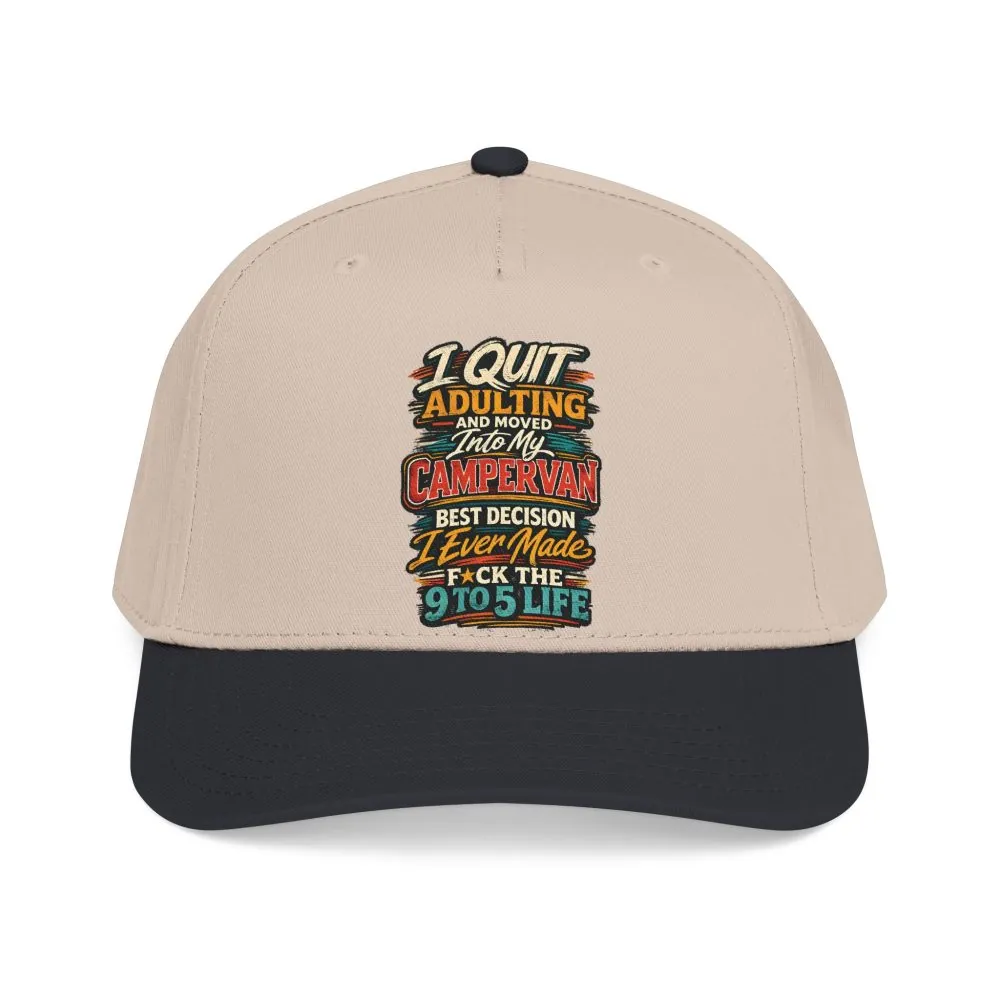Baseball Cap - "I Quit Adulting" Design F**K-Line