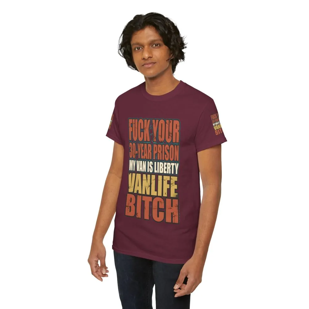 Unisex Heavy Cotton Tee — "Fuck Your 30 Year" Design F**K-Line