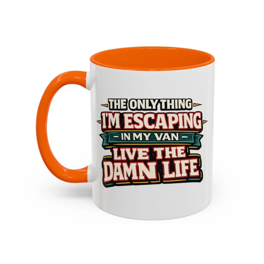 5915770358016133340_2048.jpeg Accent Coffee Mug (11, 15oz) — "The Only Thing I´m Escaping" Design F**K-Line