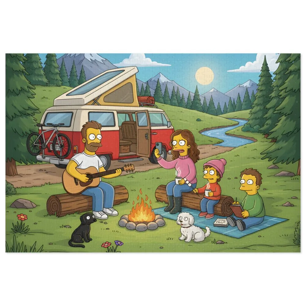 6000311877527421001_2048.jpeg Jigsaw Puzzle with Tin — Scenic Campervan Campfire