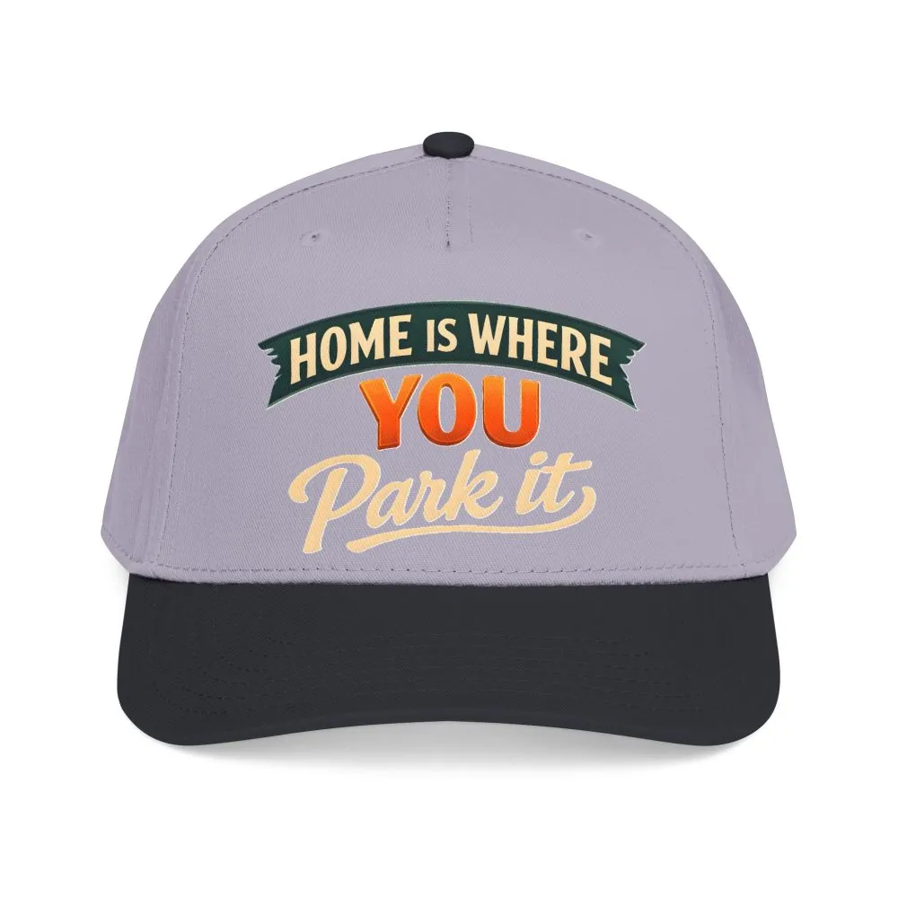 6005528662809159418_2048.jpeg Baseball Cap - "Home Is where You Park It" Design Scenic-Line